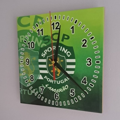 Relógio Azulejo Sporting Relógio Azulejo Sporting