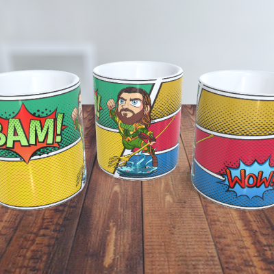 Canecas Heróis e Vilões DC