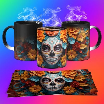 Caneca Dia dos Mortos