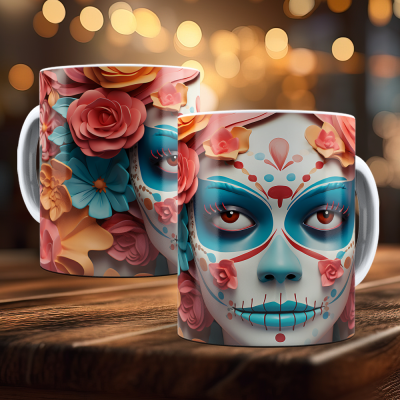 Caneca Dia dos Mortos