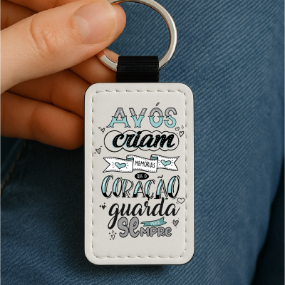 Porta-Chaves Avós Criam Lembranças