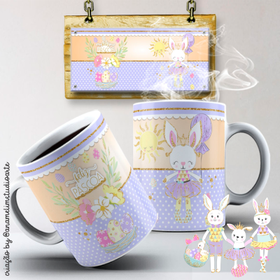 Caneca Feliz Páscoa