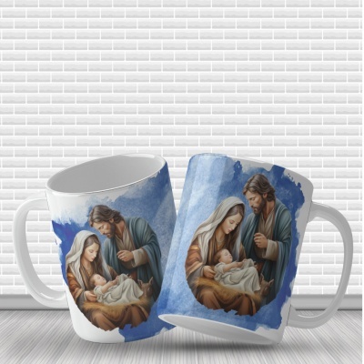 Caneca Presépio de Natal