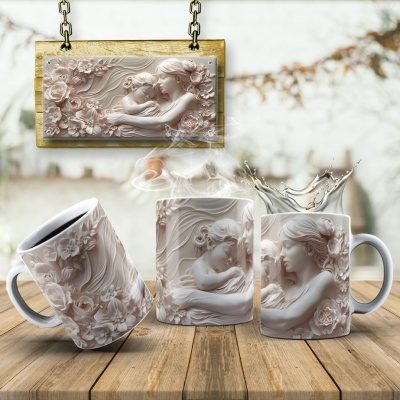 Caneca Mãe Mármore