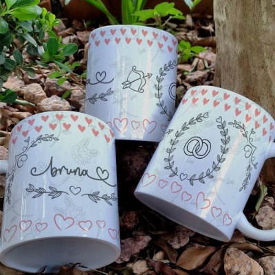 Caneca Casamento Personalizado
