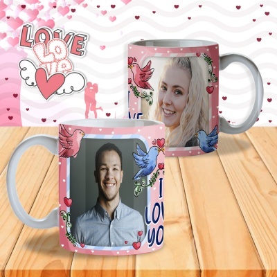 Canecas Namorados I Love You  - 12 Temas