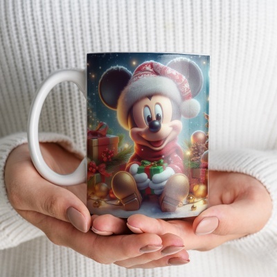 Caneca Natal Mickey