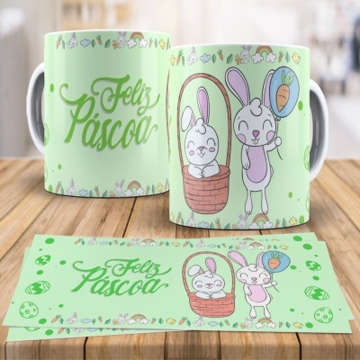 Caneca Coelho Páscoa