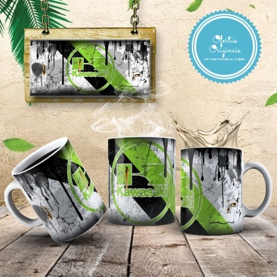 Canecas Marcas de Motas Lata de Óleo