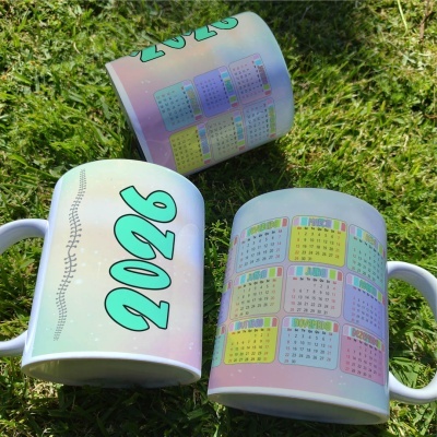 Caneca Calendário 2026