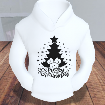 Sweatshirt  Pinheiro de Natal Minnie e Mickey