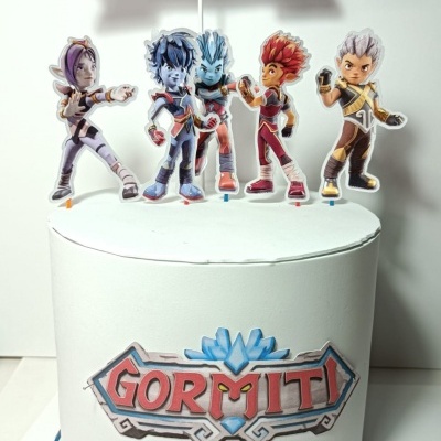 Topo de Bolo Gormiti