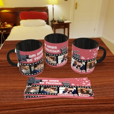 Canecas Love Collage - 9 Temas