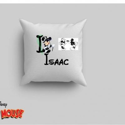 Capa de Almofada Personalizada Alfabeto Menino