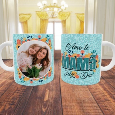 Caneca Dia da Mãe - 9 Imagens