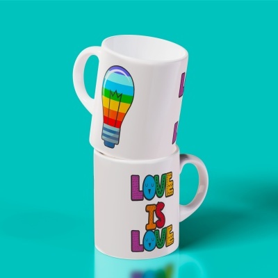 Canecas Acima de Tudo Amor...