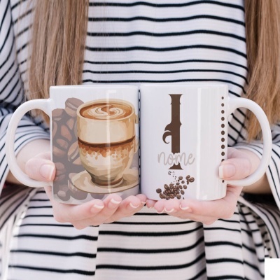 Caneca Alfabeto Café