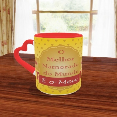 Caneca Namorados Com Foto - 18 Temas