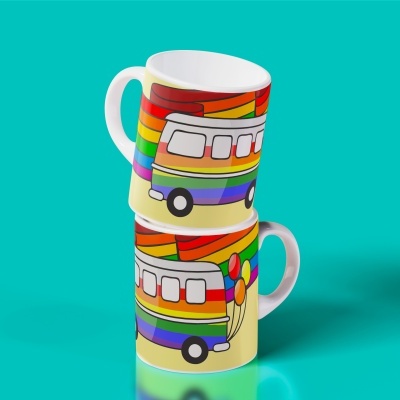 Canecas Acima de Tudo Amor...