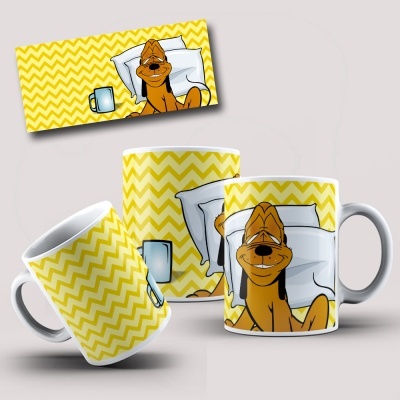 Caneca Personagens com Sono