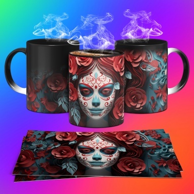 Caneca Dia dos Mortos