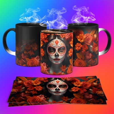 Caneca Dia dos Mortos