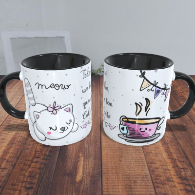 Canecas Café com Gato