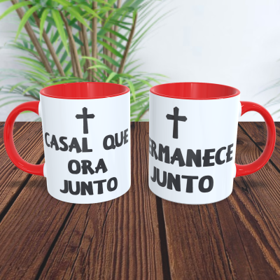 Par de Canecas Namorados Casais