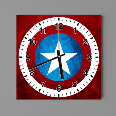 Relógio de Parede em MDF Super Hérois