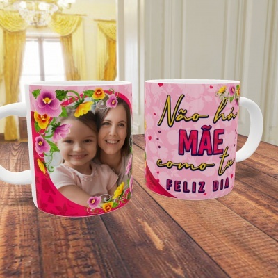 Caneca Dia da Mãe - 12 Imagens