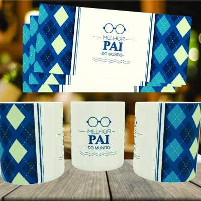 Caneca Melhor Pai do Mundo - 6 Imagens