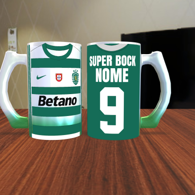 Caneca de Cerveja Equipamento Sporting