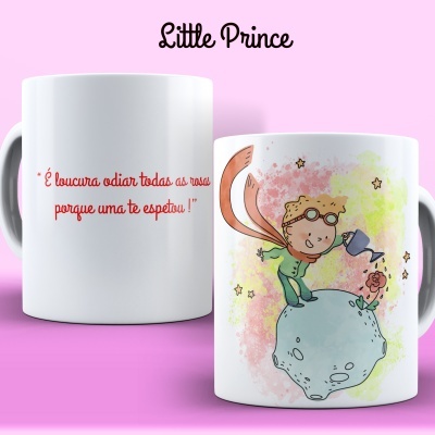 Caneca Pequeno Príncipe
