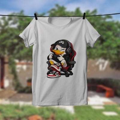 T-Shirt Pato com Atitude - 10 Modelos à Escolha