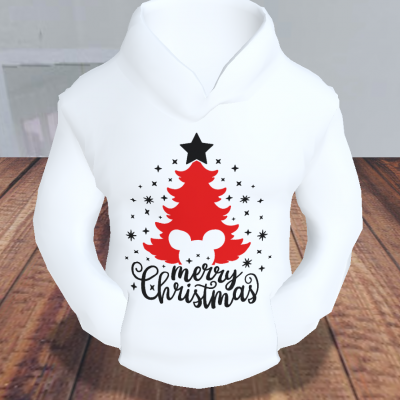 Sweatshirt  Pinheiro de Natal Minnie e Mickey