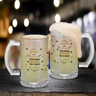 Caneca de Cerveja Ano Novo