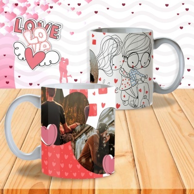 Canecas Namorados I Love You  - 12 Temas