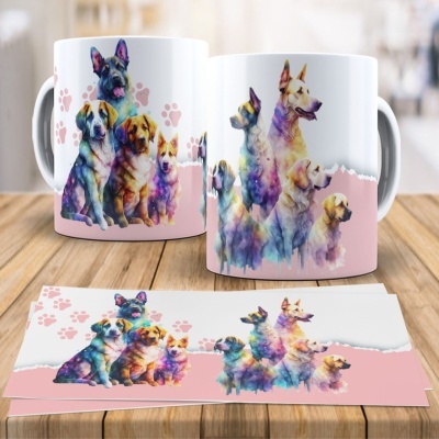 Caneca Raças Cães