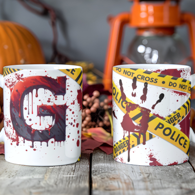 Caneca Alfabeto Halloween