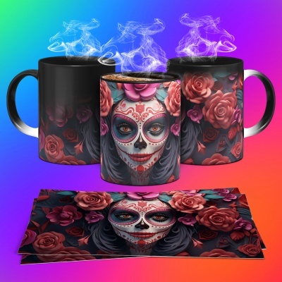 Caneca Dia dos Mortos