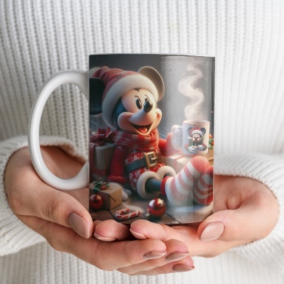 Caneca Natal Mickey