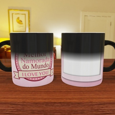 Caneca Namorados Com Foto - 18 Temas