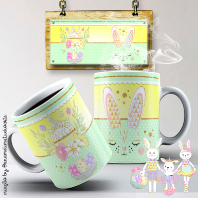 Caneca Feliz Páscoa