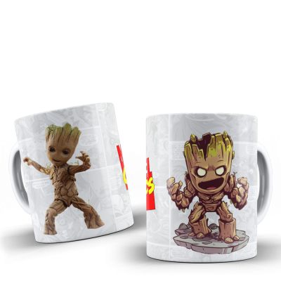 Caneca "Coleção Marvel"
