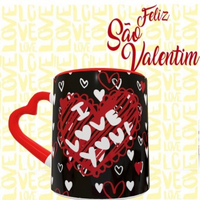 Canecas Mickey Love - 7 Temas