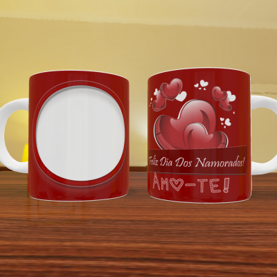 Caneca Namorados Com Foto - 18 Temas