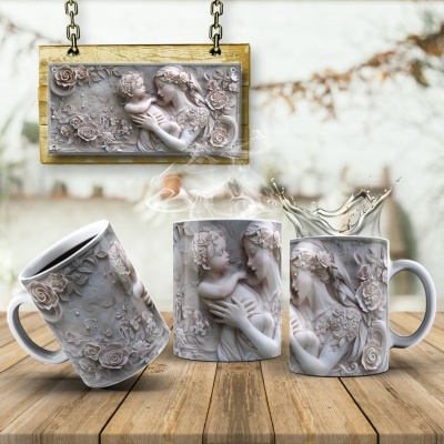 Caneca Mãe Mármore