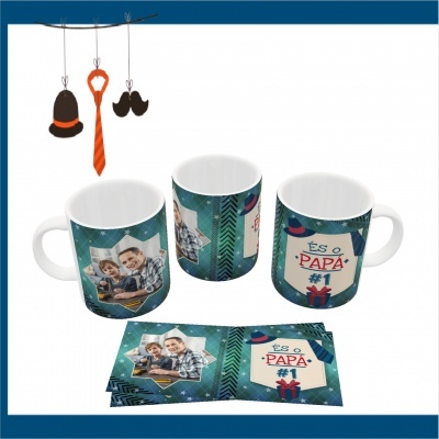 Caneca Dia do Pai Personalizada com Foto