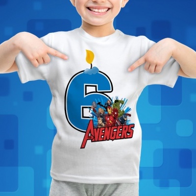 T-shirt Aniversário  Criança