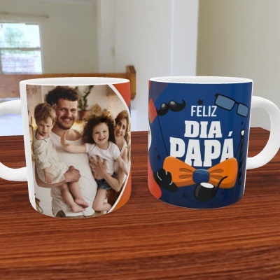 Caneca Papá Com Foto - 12 Imagens